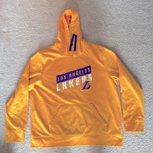 Excellent condition, worn once lakers hoodie